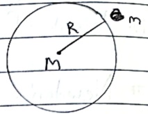 Earth and body for acceleration due to gravity